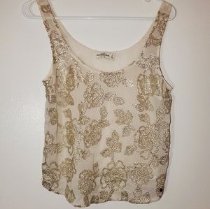 Abercrombie & Fitch sequin embelished top